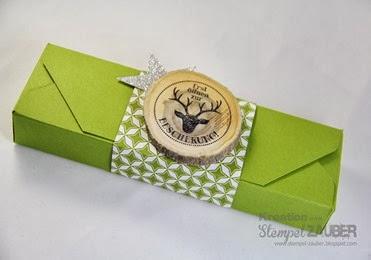 Envelope Punch Box weihnachtlich