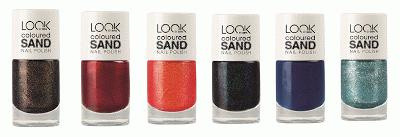 LOOK BY BIPA Coloured Sand Nail Polish LE