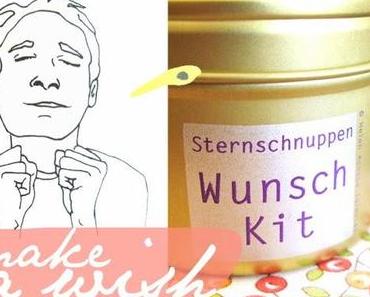 make a wish! Sternschnuppe zum Selberwerfen