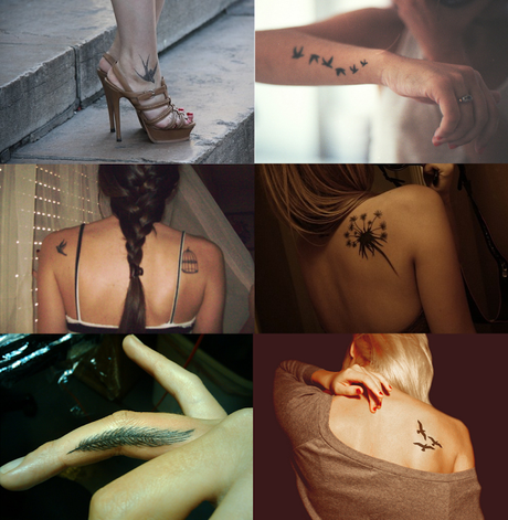 Tattoo für Frauen – Sterne, Notenschlüssel, Schmetterlinge…