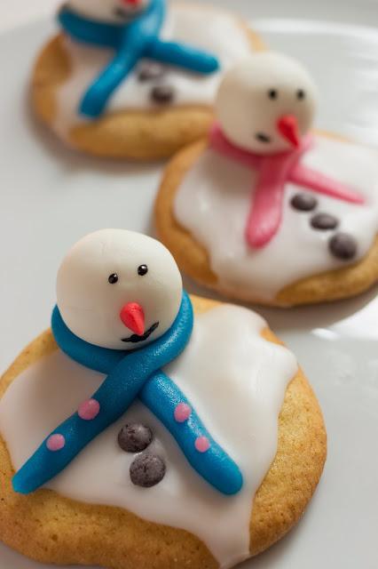 [Gastblogger] geschmolzene Schneemann Kekse von Detailliebe