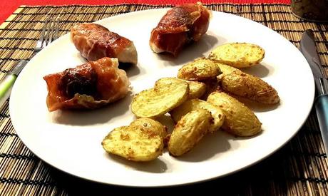 14. Türchen: Saltimbocca-Poulet-Rollen mit Ofenkartoffeln