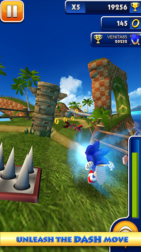 Sonic Dash – Rasantes Spiel in schicken 3D-Umgebungen