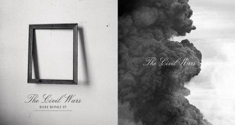 The Civil Wars - Bare Bones EP (links) & The Civil Wars Album (rechts)