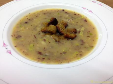 Raddicchio-Suppe 1