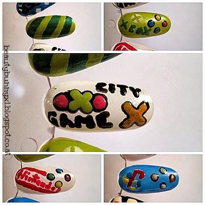 [Nailart] Game City - Spielekonsolen