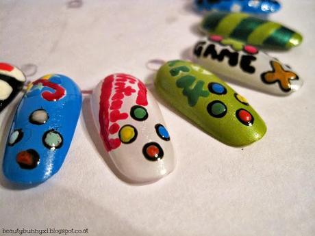 [Nailart] Game City - Spielekonsolen