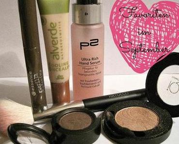 [Favoriten] Kosmetik im September