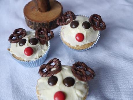 Geschenkemarathon #4 Rentier-Cupcakes