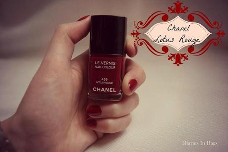 Nagellack Challenge #2 - Chanel Lotus Rouge