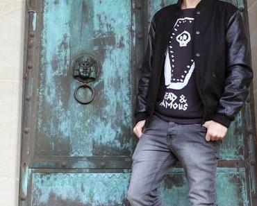 Outfit of the Day: Black & Grey