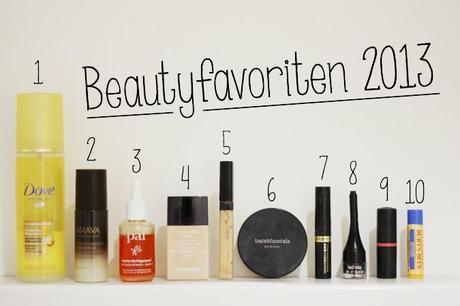 Jahresfavoriten 2013 - Meine Beauty Top Ten