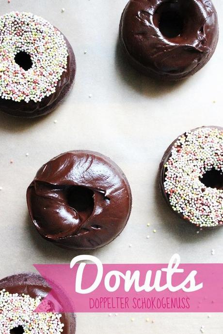 Donuts: doppelter Schokogenuss.