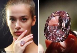 ‘Pink Star’ Diamant holt Rekordpreis bei Auktion Genf