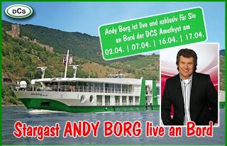 DCS-Touristik: Andy Borg ist live zu Gast an Bord der DCS Amethyst