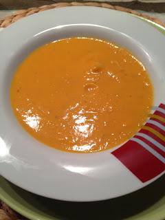 Süßkartoffel-Ingwer-Suppe