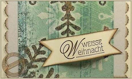 Weihnachtskarte - clean and simple Weihnachtskarte - clean and simple