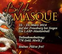 Eventtipp: BAL du MASQUE am 22. und 23. März 2014 in Siegen