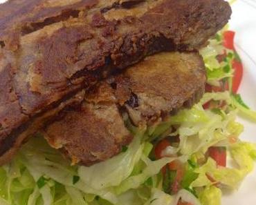 Rindfleisch mit Senfkruste zum Feiertag