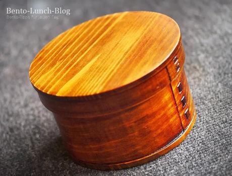 Runde Wappa Bento-Box aus Holz