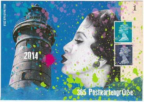 Miss Herzfrischs 365 Postkartengrüße -  Projekt 2014