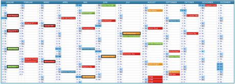 Wettkampf-Kalender 2014