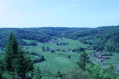 Blick von den Ballons des Vosges