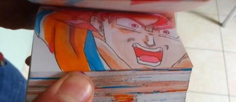 Daumenkino: Epic Battle zwischen Son Goku und Superman