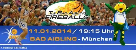2. Damen-Basketball-Bundesliga: Bad Aibling Fireballs vs. Jahn München