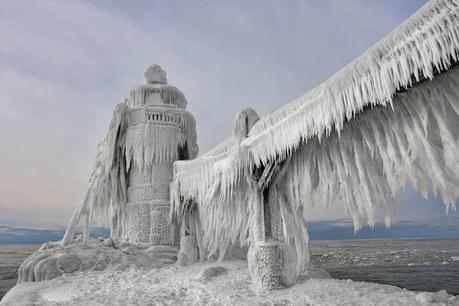 Frozen Lighthouse: Fotos gefrorener Leuchttürme von Thomas Zakowski
