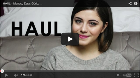 VIDEO | Haul - Mango, Zara, Görtz ...
