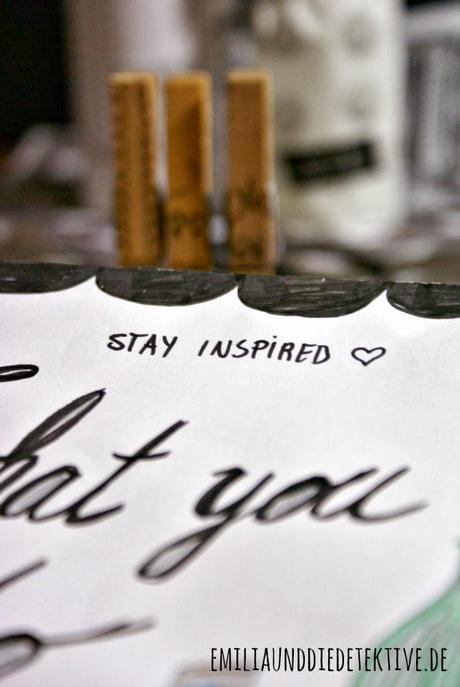 stay inspired - love what you do