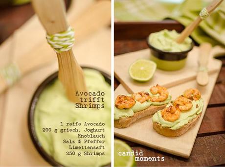 Avocado-Aufstrich mit Shrimps-Rezept