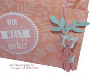 Noch eine Tüte als Geschenkverpackung