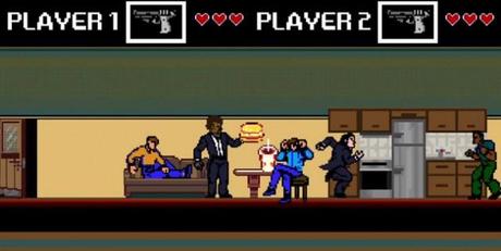 Pulp Fiction als 8 bit Videospiel