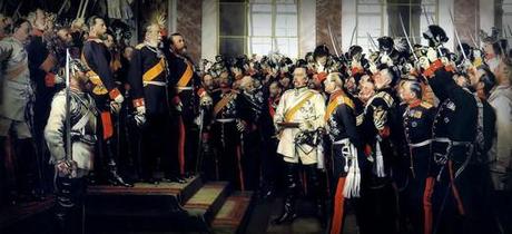 Anton von Werner: Die Kaiserproklamation, Lizenz: gemeinfrei