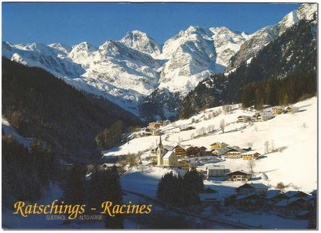 Postkarte aus Ratschings in Südtirol