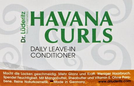 HAVANA CURLS Daily Leave-in Conditioner und Deine krause ist Vergangenheit.