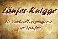 10 Verhaltensregeln für Läufer [Teil 2]