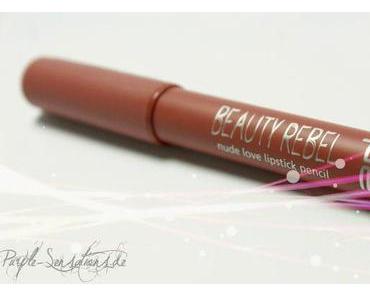 [Mini-Review] p2 Beauty Rebel nude love lipstick pencil