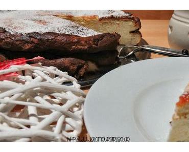 Käsekuchen ohne Boden