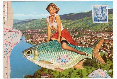 Miss Herzfrischs 365 Postkartengrüße -  Gute Reise