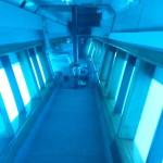 Glasbodenboot Nautilus auf Elba-Kufe