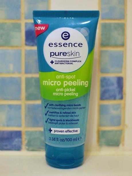 essence pure skin anti spot micro peeling