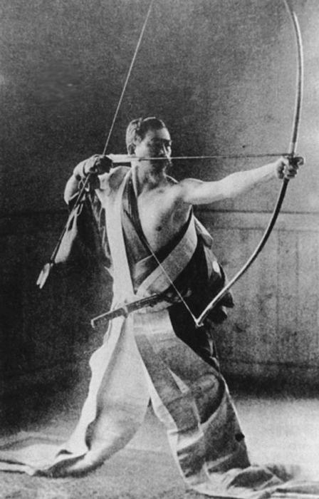 Awa Kenzo (1880–1939), Zen and kyudo (archery) master who gained worldwide renown after the publication of Eugen Herrigel’s cult classic “Zen in the Art of Archery” in 1953 Awa Kenzo (1880–1939), Zen and kyudo (archery) master who gained worldwide renown after the publication of Eugen Herrigel’s cult classic “Zen in the Art of Archery” in 1953
