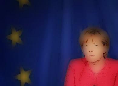 Merkel droht den Ukrainern und steht dabei nicht mal auf