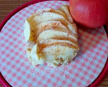 Apfel-Hefekuchen mit Zimt und Zucker