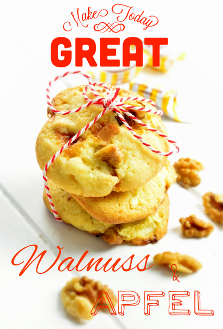 Walnuss Apfel Cookies - kleine Seelenschmeichlerei...