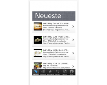 Smartphones und Lets Plays, geht das?