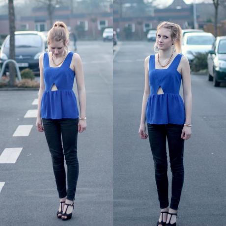 OUTFIT I NIGHT OUT IN BLUE